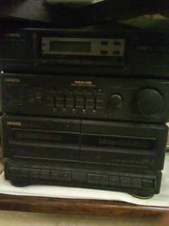 aiwa cassette player and speakers