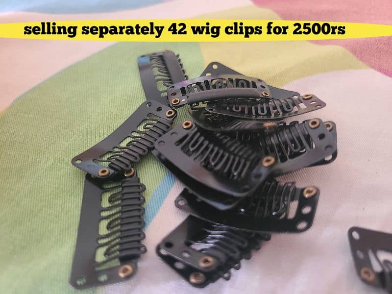 Hair extension for men and clips 0