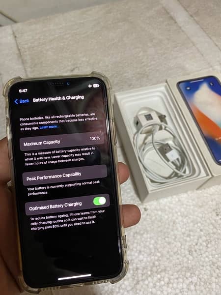 Iphone X 256GB PTA Approved 4