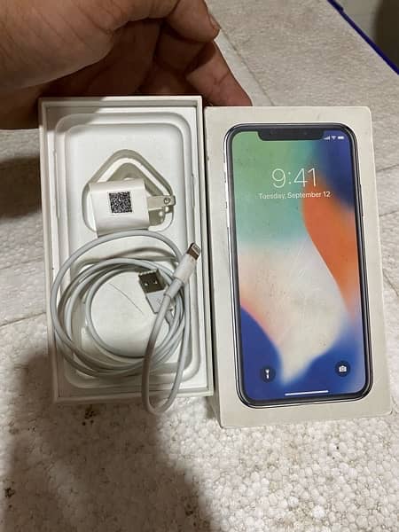 Iphone X 256GB PTA Approved 7