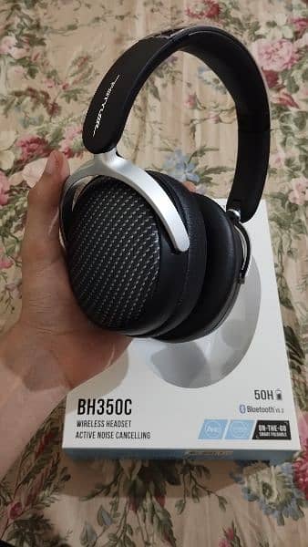 a4tech bh350c Wireless Headphones Active Noise Cancelling 0