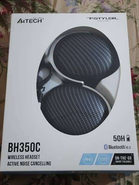 a4tech bh350c Wireless Headphones Active Noise Cancelling 2