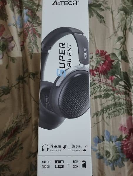 a4tech bh350c Wireless Headphones Active Noise Cancelling 5