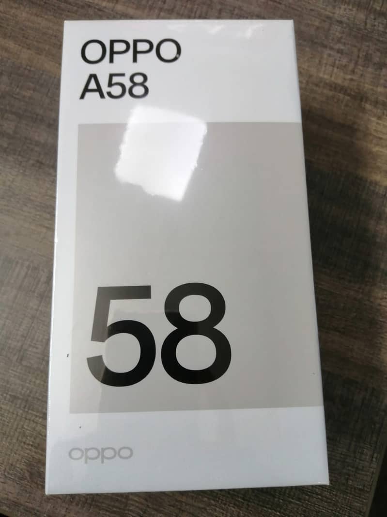 Brand New Phone - OPPO A58 1