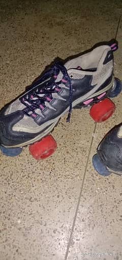 Skating roller shoes