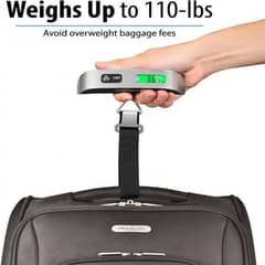 Digital luggage scale