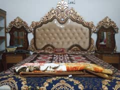 double bed and dressing
