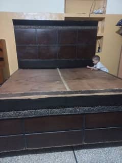 king size bed for sale urgent sale[ read add ] 03161442964