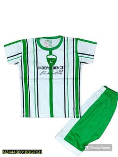 BOYS 14AUGUST SHIRT(AGE 4-5YEARS)