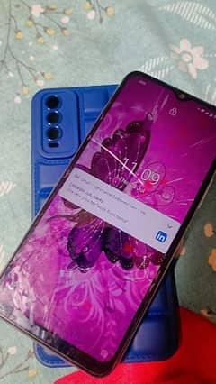 vivo y20 with box home use mobile beautiful condition