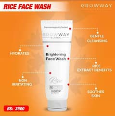 brightening face wash