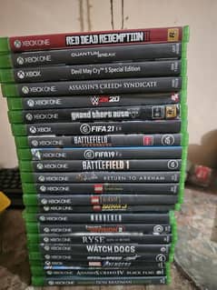 All kinds of xbox one games
