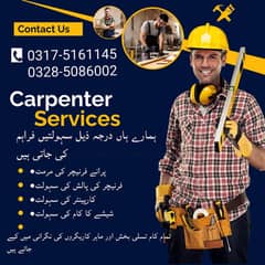 Carpenter Services/Furniture Polish & Repair /Mirror Glass Repair