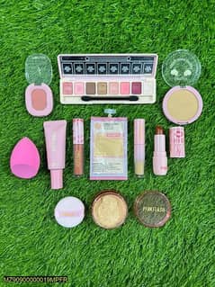 Pink Flash 10 items Makeup set - All-in-one cosmetics deal