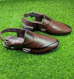 Men's Leather Plain Chappal