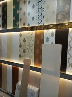 Wpc Wall panel/customise wallpaper /fluted panel/Pvc fancy ceiling