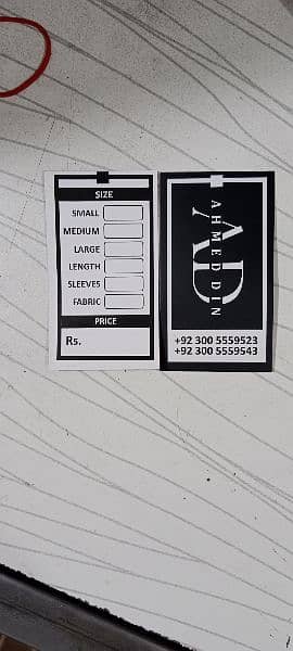 Cloths Price Tag I Hanging Tags Printing 1