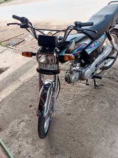 Honda CD 70 model 23/24 hai condition 10 by 10