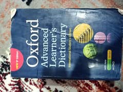 Oxford Advanced learner's Dictionary international student's edition