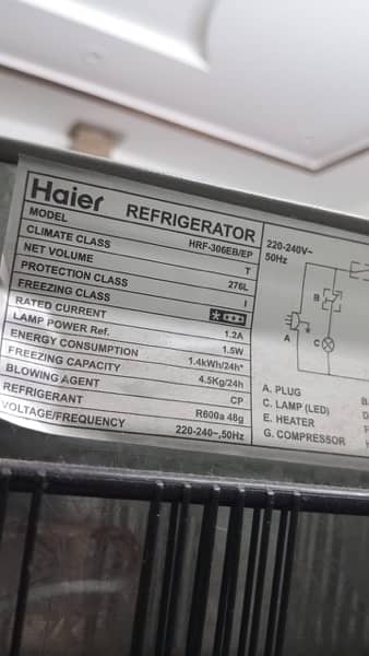 haier HRF 306 inverter 4