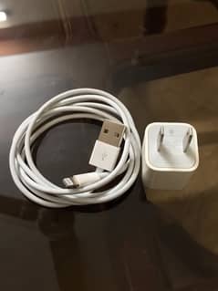 apple charger 2pin 5watt original / iphone charger box pulled original