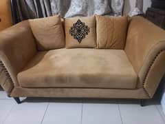 New 2 seater sofa with 3 full size cushions for sale