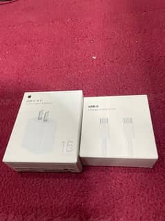 iphone 15 series c to c type charger 2 pin geniune