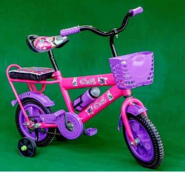 Kid Cycle Pink & Purple 0