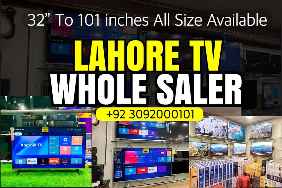 32” inch Brand New Smart Led tv 2024 Fresh Stock mega offer 3