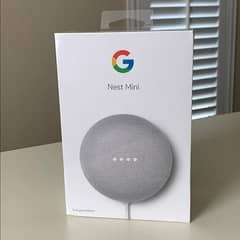 Google Nest Mini (2nd Gen) Smart Home Speaker with Asistant like Alexa