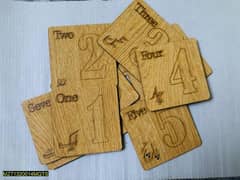 Kid's Wood Numbers Learning Toy