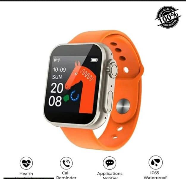 D30 Ultra Bracelet Orange  aur koi design chahie to message kar sakte 2