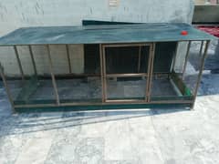 Heavy Metal Hen Cage for sale fiber roof