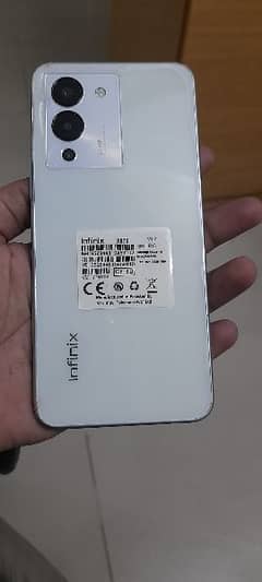 8GB 128 storage white colour full lush INFINX NOTE 12