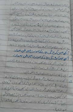 I can write English and urdu assignments.