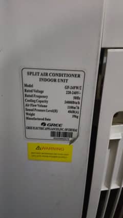 GREE SPLIT AIR CONDITIONER