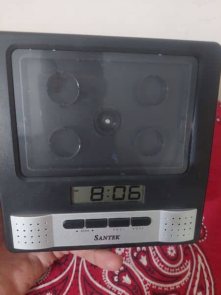 Table Clock with Photo frame 12