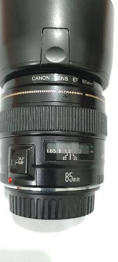 Canon lens 85mm 1.8