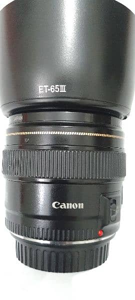 Canon lens 85mm 1.8 0