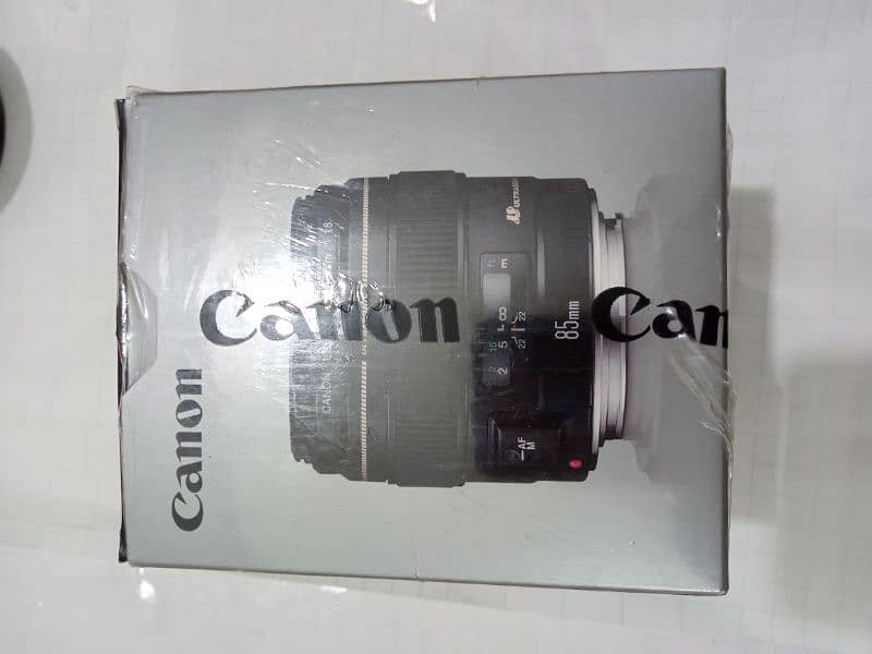 Canon lens 85mm 1.8 4