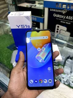 Vivo Y51s 8/128 With Box Charger