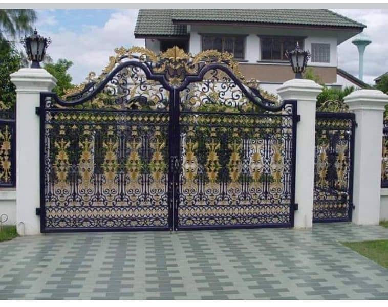 Main Gate/Grill/Window/Stair/Fiber Work/Solar Installation 03214022752 17