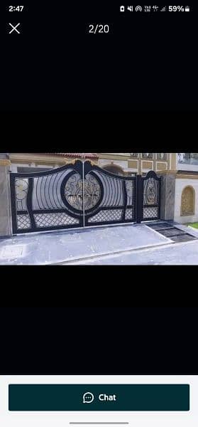 Main Gate/Grill/Window/Stair/Fiber Work/Solar Installation 03214022752 12