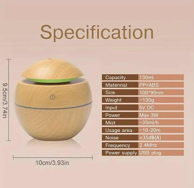 humidifier with beautiful led light 1