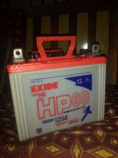 Exide 60 Deep Cycle Battery New Condition 1