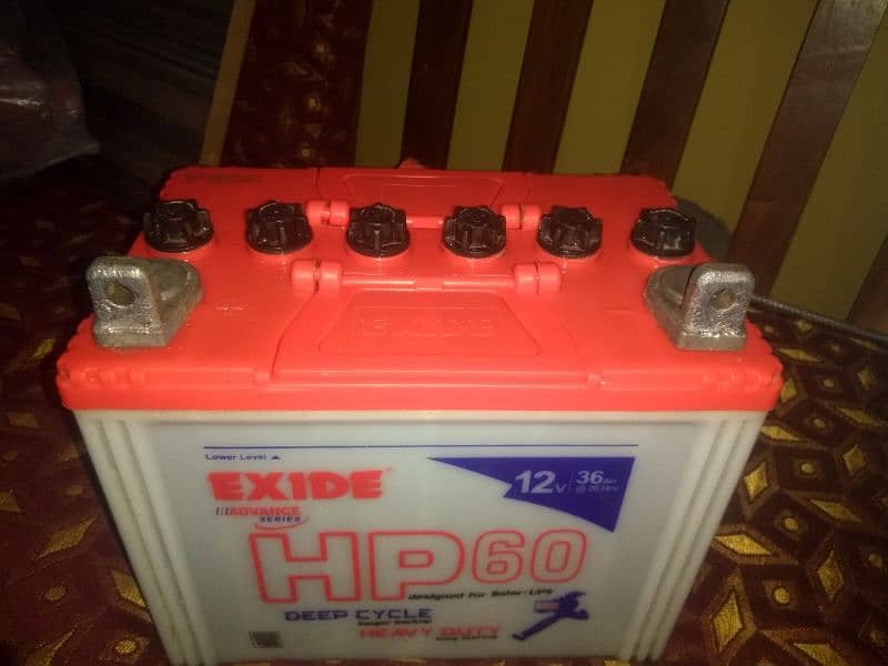 Exide 60 Deep Cycle Battery New Condition 2