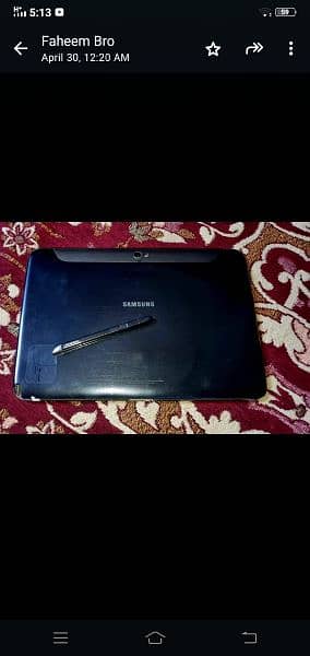 Samsung galaxy Note Tab 10.1 inch 3