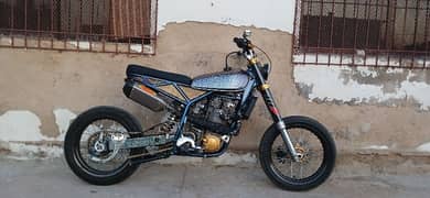 Suzuki gs 150 custom project scrambler 2006