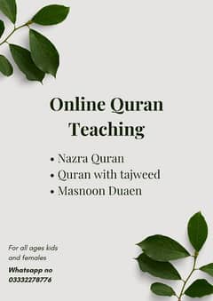 Quran Teaching