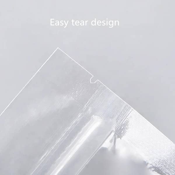 Transparent window zipper standup pouches 9